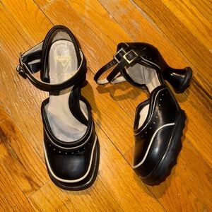 JOHN FLUEVOG® Black Mary Jane’s